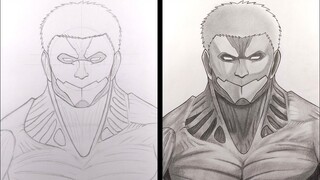 How to Draw Armored Titan - [Shingeki no Kyojin]