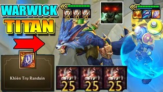 WARWICK TITAN + SINGED SUPER TANK? HÓA CHÓ KHỔNG LỒ CÀO CỰC THỐN - TFT SET 6.5