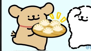 [Line Puppy] Small Theater - Dark Cuisine of Winter Solstice