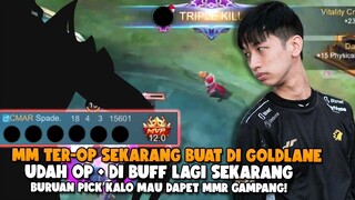 MARKSMAN TER-OP BUAT JADI GOLDLANE SKRG!! PAS MPL UDH MOST PICK, SKRG TAMBAH DI BUFF!!