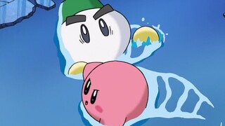 Baby Kirby yang tetap berdiri meski dijebak