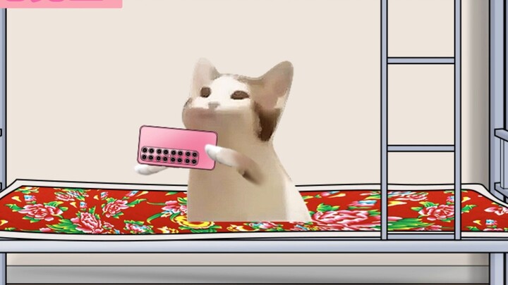 Several areas in the dormitory