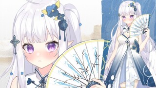 [Live2D model display] Super smart! Chinese style girl next door~