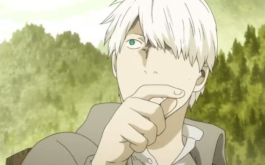 No one in the village was willing to buy the boy's pork. Mushi Ginko also wanted to try it, but it w