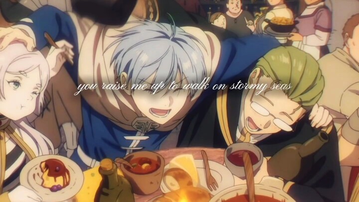 Their story is truly sad, on the one hand, Himmel, a short-lived human, loves Frieren, an elf who is