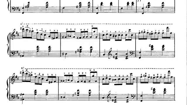 [เปียโน] Gottschalk - Memories of Andalusia Op.22