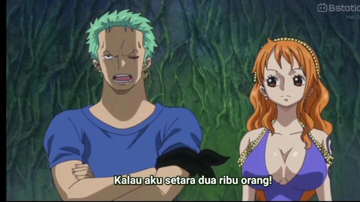 scene zoro gak mau kalah ama sanji🔥🔥🔥
