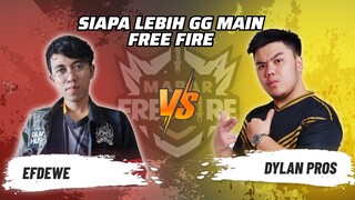 Efewe vs Dylan Pros: Skill Siapa Lebih GG Main FF? | Mabar Free Fire Match 115 #short