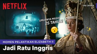 Pengucapan Sumpah Elizabeth II Jadi Ratu Inggris | The Crown | Clip