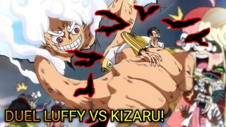 LUFFY VS KIZARU SIAPA YANG BABAK BELUR ??