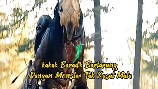Kakak Beradik Bertarung Dengan Monster Tak Kasat Mata