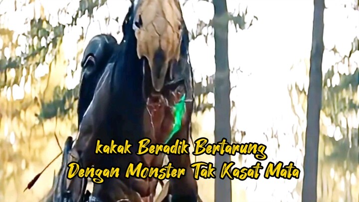 Kakak Beradik Bertarung Dengan Monster Tak Kasat Mata