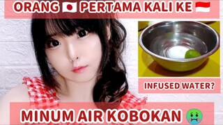 #JTALK 🇯🇵 ORANG JEPANG PERTAMA KALI KE INDONESIA, MINUM AIR KOBOKAN 🤢