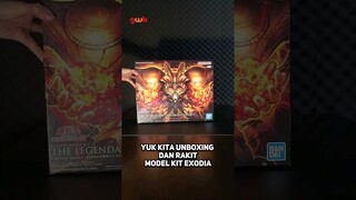 Unboxing dan Rakit Model Kit Exodia! #YuGiOh #modelkit #unboxing