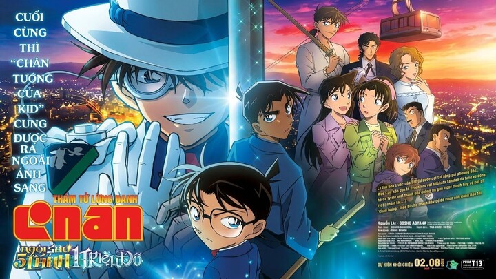 Thám Tử Lừng Danh Conan Movie 27-Ngôi Sao 5 Cánh 1 Triệu Đô