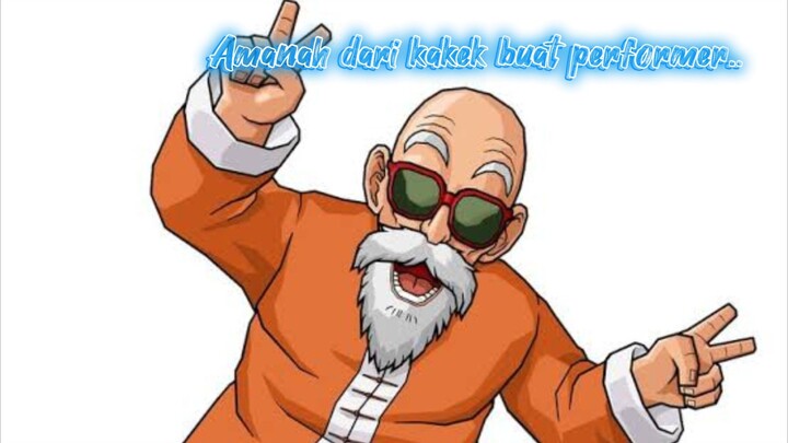 sebuah tips coswalk dari Master Roshi