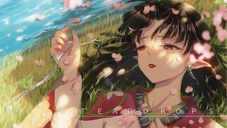 A short life, and finally blooms in front of you like a broken cherry blossom. Hey, Sesshomaru. I, i