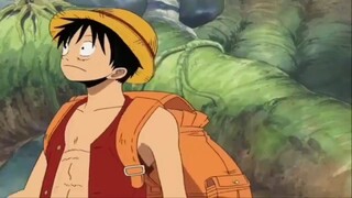 moment lucu,luffy nyanyi lagu sinden di pulau langit