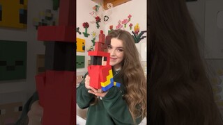 Making a minecraft PARROT in real life! 🦜