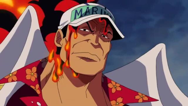 One piece - ace vs akainu