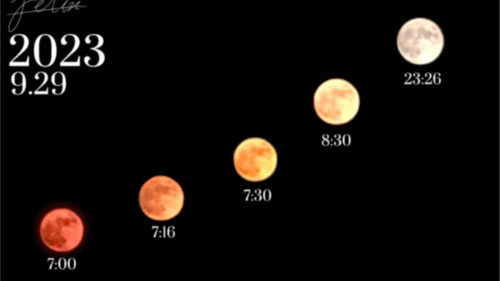 I Saw a Blood Moon on Mid-Autumn Festival