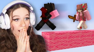 I Carried Hannahxxrose in Bedwars