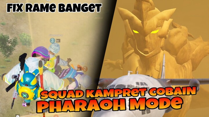 BAR-BAR DI MODE PHARAOH MUSUHNYA KERAS-KERAS | PUBG MOBILE