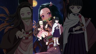 Nezuko with Demon slayer characters