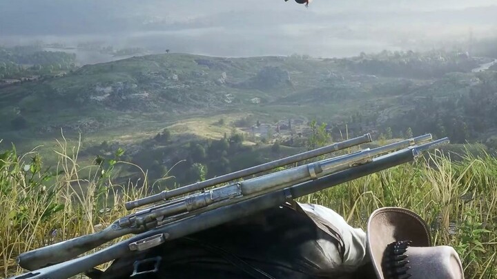 Chivalrous Xiao Hei empties his magazine? [Red Dead Redemption 2]