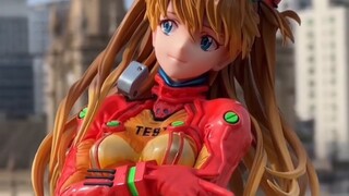 Asuka trừu tượng nhất? Bellfine Tân thế kỷ Evangelion phiên bản sân khấu mới Asuka thử nghiệm bộ đồ 