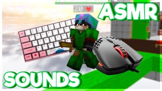 Keyboard + Mouse Sounds ASMR | Hypixel Bedwars