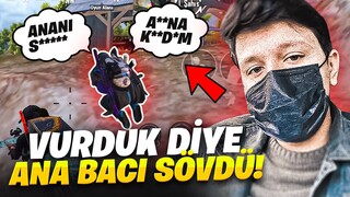 RAKİP VURDUK DİYE ANA BACI KÜFÜR ETTİ🤬!! | PUBG Mobile