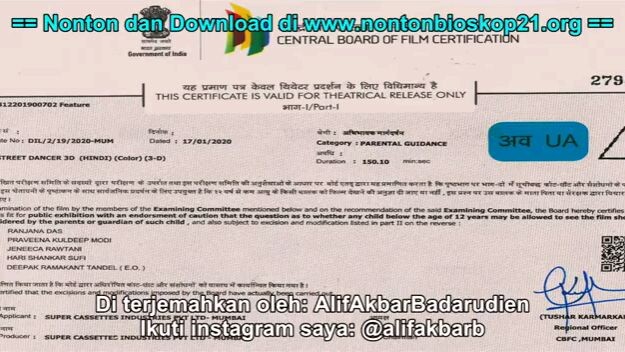 street dance 3D ( varun Dhawan sraddha Kapoor)