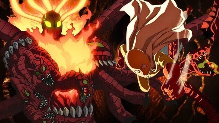 Saitama VS Orochi Full Fight One Punch Man Season 3