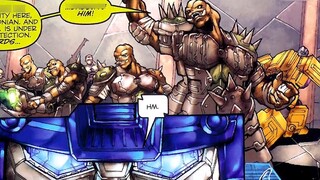 41 [บทวิจารณ์การ์ตูน Transformers IDW: ทุกอย่างเริ่มต้นจากศูนย์] The Legend of Heroes ตอนที่ 5: Ultr