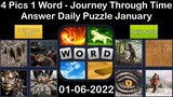 4 Pics 1 Word - Journey Through Time - 06 January 2022 - Answer Daily Puzzle + Bonus Puzzle