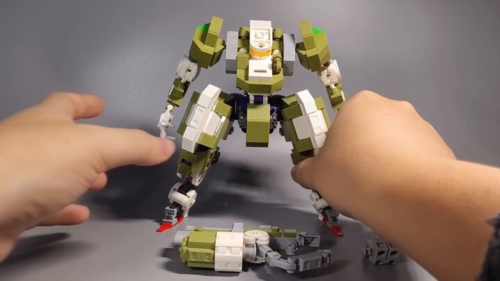 [MOC Building Blocks] Humanoid Weapons ภาคที่ 3 ของซีรีส์ "Iron Guard"
