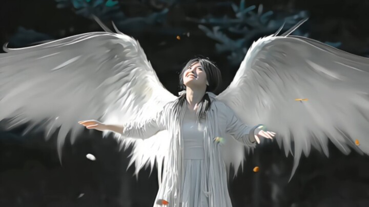 The moment she grew wings really amazed me for a long time.