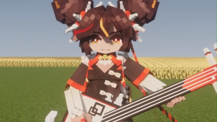 Adik perempuan yang bisa bermain gitar!