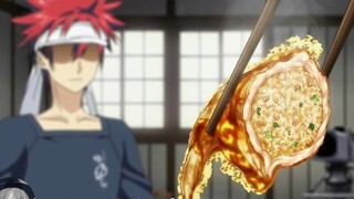 The judges were bribed, but they bowed their heads in front of the delicious food... "Food Wars! Sho