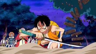 Luffy becomes a reluctant Samurai, Luffy absorbs billions of dark souls into his body