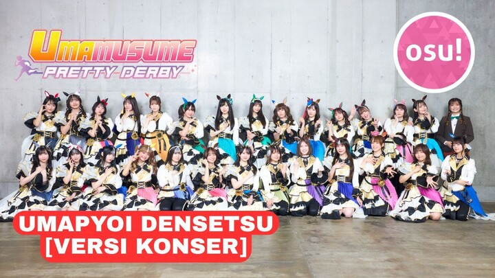 Mainin lagu Umapyoi Densetsu di game osu