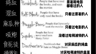 【哈利波特】只有哈迷才能看懂的梗（第十七弹）