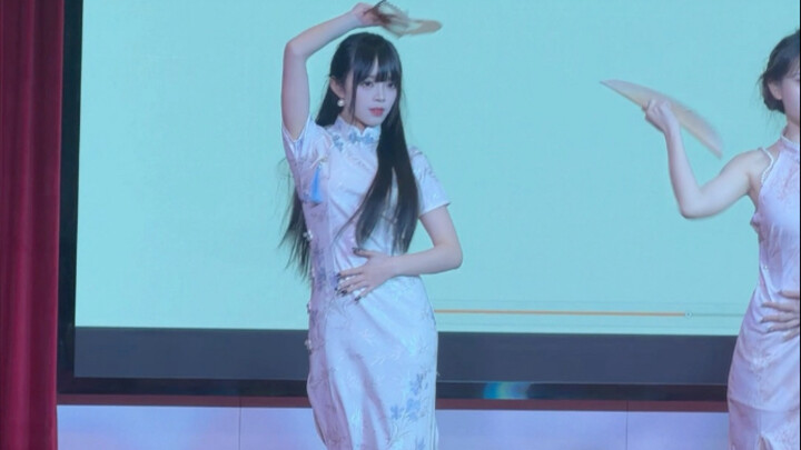 In 2025, people are still performing Wing Chun at New Year’s Eve galas? That cheongsam is just so el
