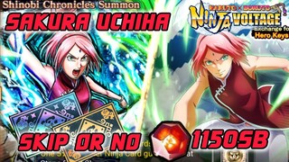 NXB NV : SAKURA UCHIHA 1150 SB SKIP OR NO ❓️