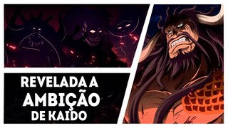 É POR ISSO QUE KAIDO NÃO SE JOGA NA ÁGUA PARA TIRAR SUA VIDA-A AMBIÇÃO FINAL DE KAIDO-ONE PIECE 1006