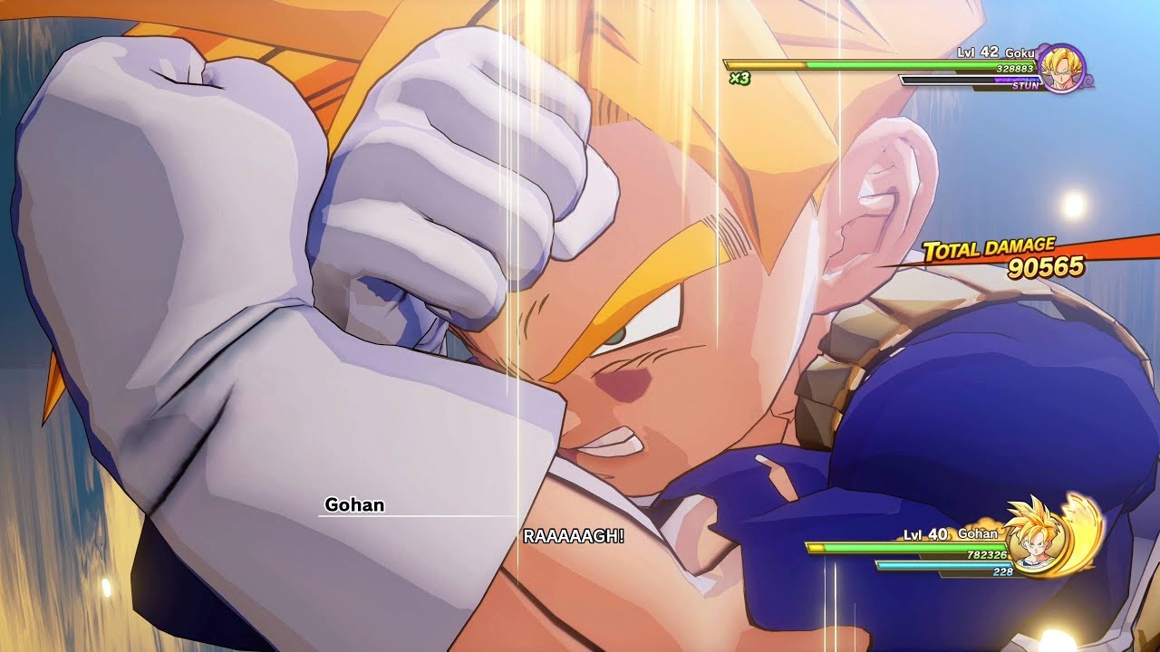 Dragon Ball Z Kakarot - Goku & Gohan Train in the Hyperbolic Time Chamber  (HD) - BiliBili