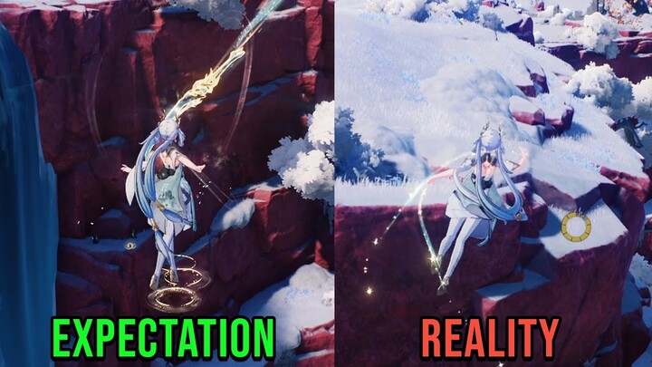 Jinhsi Parkour Ads, Expectation vs Reality