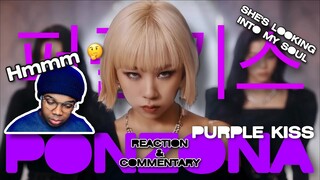 SPOOKY VIBES! | 퍼플키스(PURPLE KISS) 'Ponzona' MV REACTION