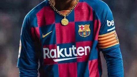 now i play football for Barcelona